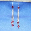 Boucles Rubis Saphir